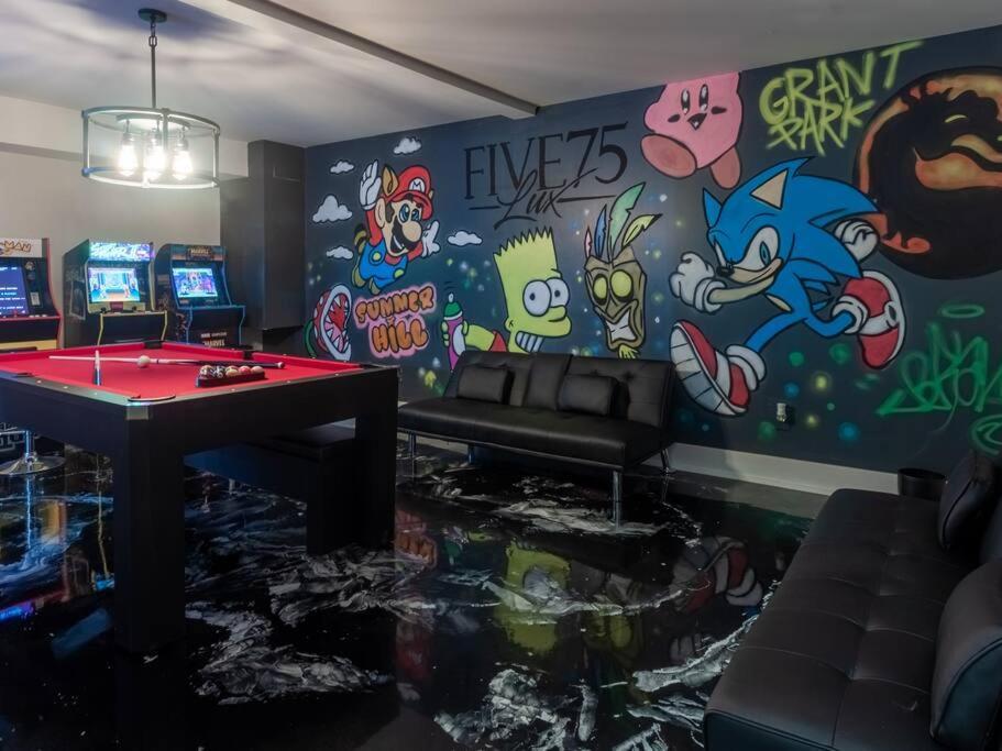 Five75Lux Atl King Bed & Game Room Downtown Atlanta Exterior foto